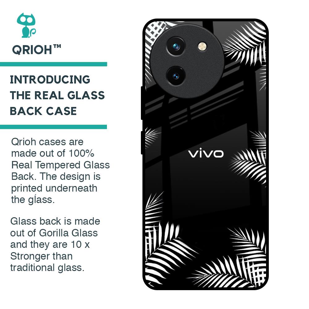 Zealand Fern Design Glass Case For Vivo T3X 5G