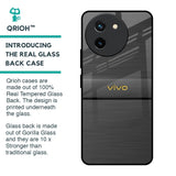 Grey Metallic Glass Case For Vivo T3X 5G