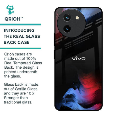 Fine Art Wave Glass Case for Vivo T3X 5G