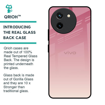 Blooming Pink Glass Case for Vivo T3X 5G