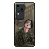 Blind Fold Vivo V30 5G Glass Back Cover Online