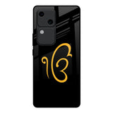 Luxury Fashion Initial Vivo V30 5G Glass Back Cover Online