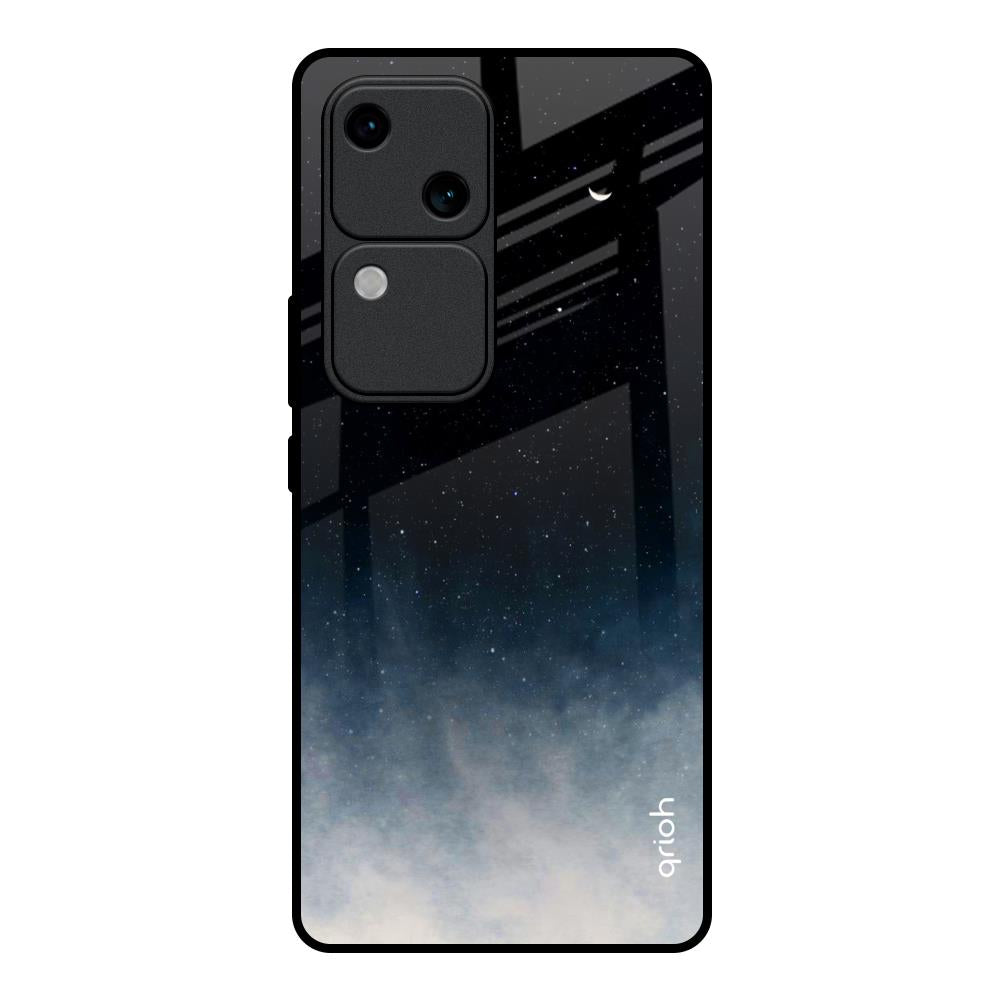 Black Aura Vivo V30 5G Glass Back Cover Online