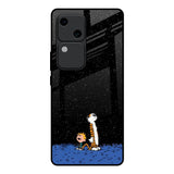 Night Sky Star Vivo V30 5G Glass Back Cover Online