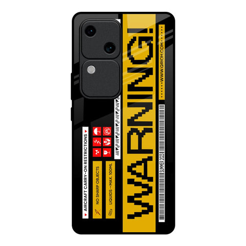 Aircraft Warning Vivo V30 5G Glass Back Cover Online