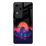 Retro Astronaut Vivo V30 5G Glass Back Cover Online