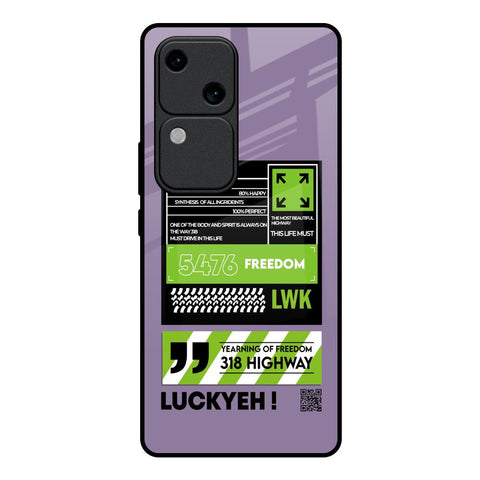 Run & Freedom Vivo V30 5G Glass Back Cover Online