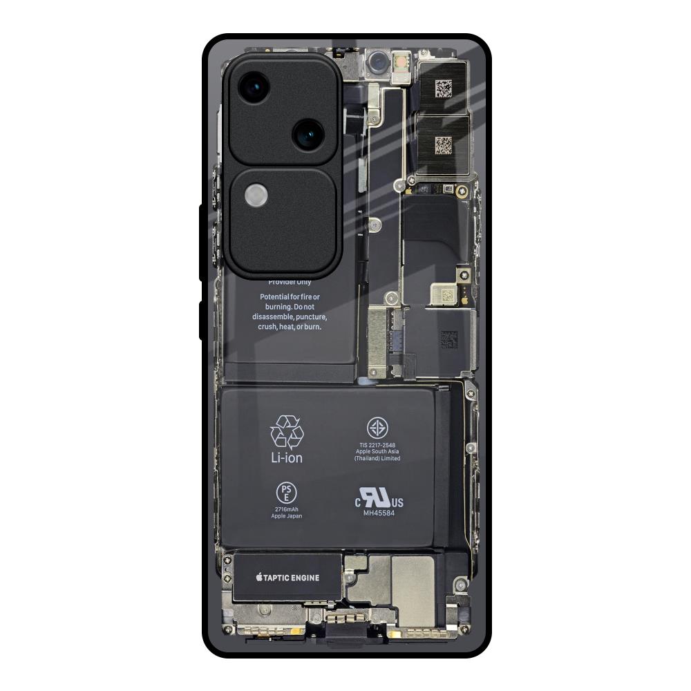 Skeleton Inside Vivo V30 5G Glass Back Cover Online