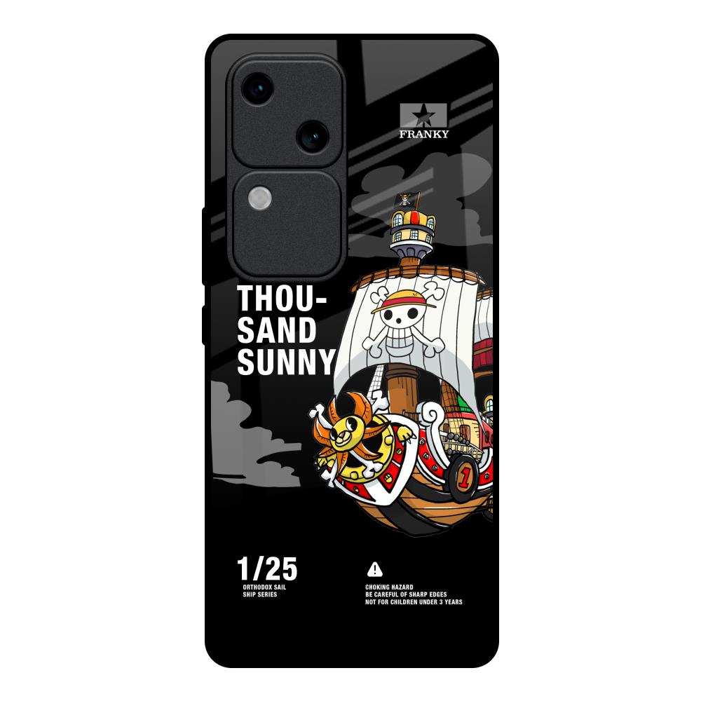 Thousand Sunny Vivo V30 5G Glass Back Cover Online