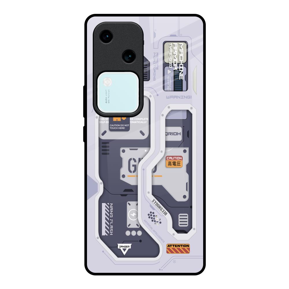 Tech Savvy Vivo V30 5G Glass Back Cover Online