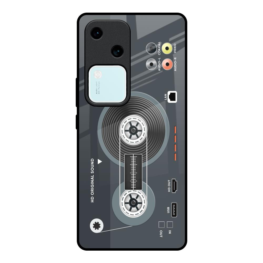Retro Recorder Vivo V30 5G Glass Back Cover Online