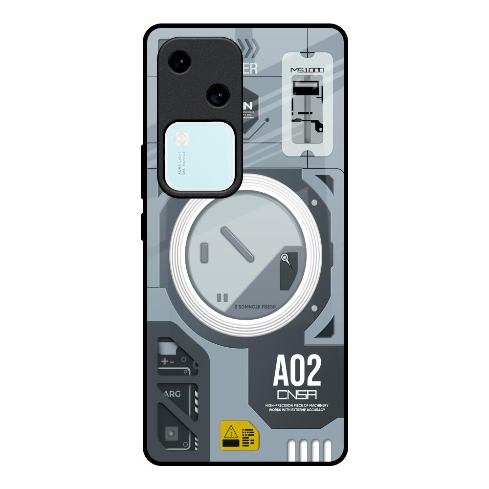 Modern Technology Vivo V30 5G Glass Back Cover Online