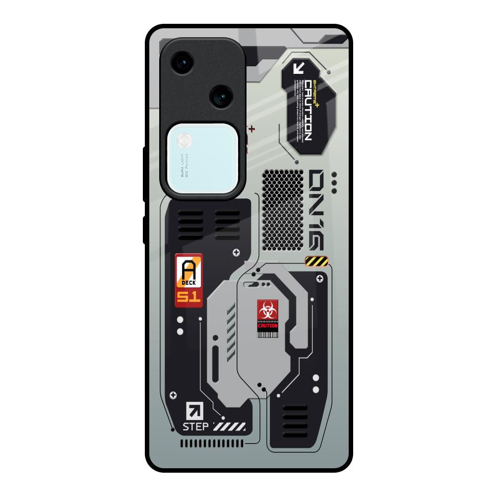Techno Vibes Vivo V30 5G Glass Back Cover Online