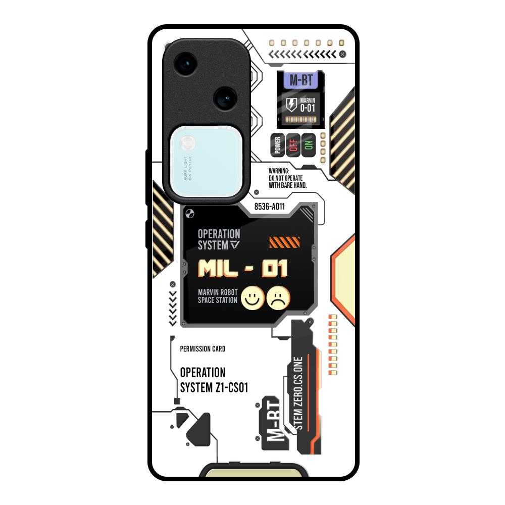 Tech Display Vivo V30 5G Glass Back Cover Online
