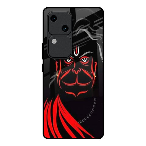 Lord Hanuman Vivo V30 5G Glass Back Cover Online