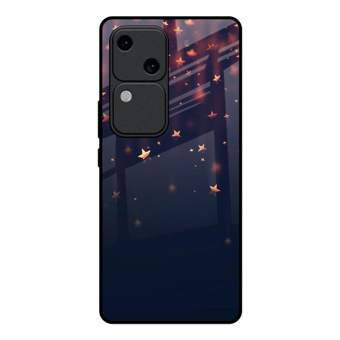 Falling Stars Vivo V30 5G Glass Back Cover Online
