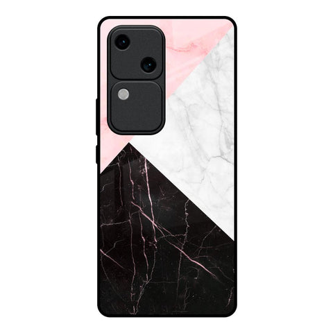 Marble Collage Art Vivo V30 5G Glass Back Cover Online