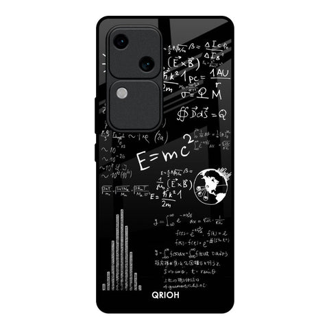 Funny Math Vivo V30 5G Glass Back Cover Online