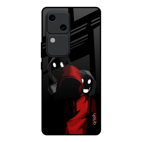 Shadow Character Vivo V30 5G Glass Back Cover Online