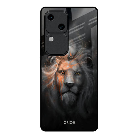 Devil Lion Vivo V30 5G Glass Back Cover Online