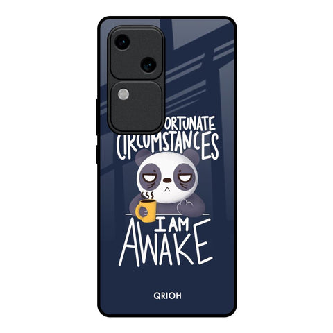 Struggling Panda Vivo V30 5G Glass Back Cover Online