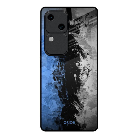 Dark Grunge Vivo V30 5G Glass Back Cover Online