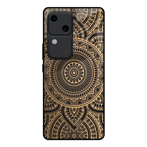 Luxury Mandala Vivo V30 5G Glass Back Cover Online