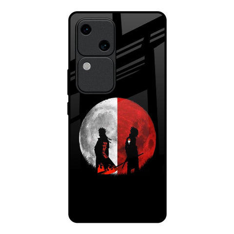 Anime Red Moon Vivo V30 5G Glass Back Cover Online