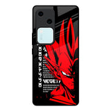 Red Vegeta Vivo V30 5G Glass Back Cover Online