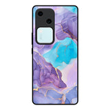 Alcohol ink Marble Vivo V30 5G Glass Back Cover Online