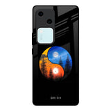 Yin Yang Balance Vivo V30 5G Glass Back Cover Online