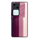 Brush Stroke Art Vivo V30 5G Glass Back Cover Online