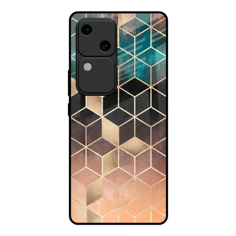 Bronze Texture Vivo V30 5G Glass Back Cover Online