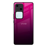 Purple Ombre Pattern Vivo V30 5G Glass Back Cover Online