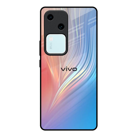 Mystic Aurora Vivo V30 5G Glass Back Cover Online