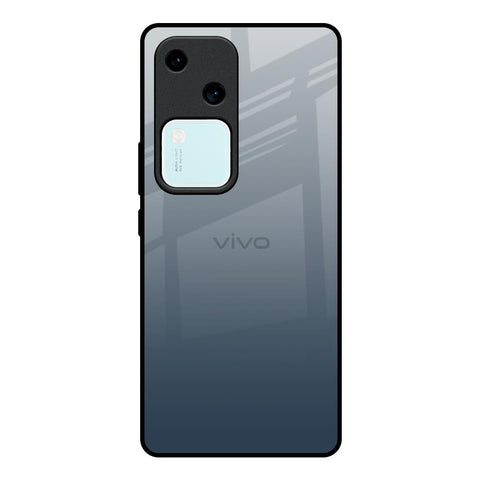 Smokey Grey Color Vivo V30 5G Glass Back Cover Online