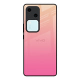 Pastel Pink Gradient Vivo V30 5G Glass Back Cover Online