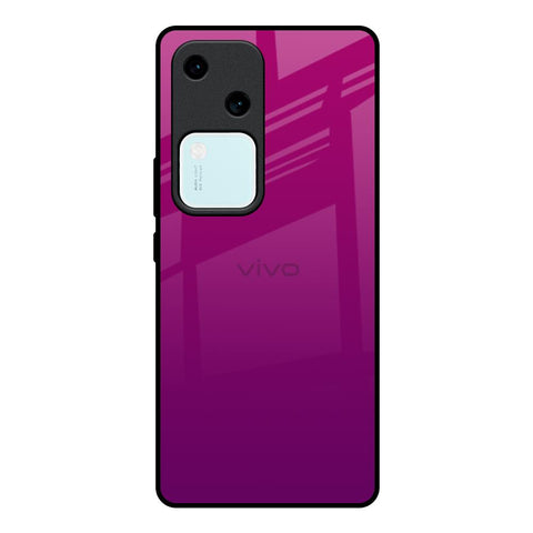 Magenta Gradient Vivo V30 5G Glass Back Cover Online