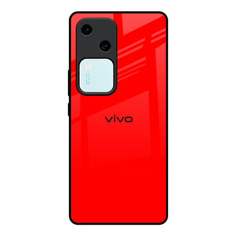 Blood Red Vivo V30 5G Glass Back Cover Online