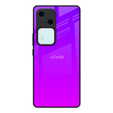 Purple Pink Vivo V30 5G Glass Back Cover Online