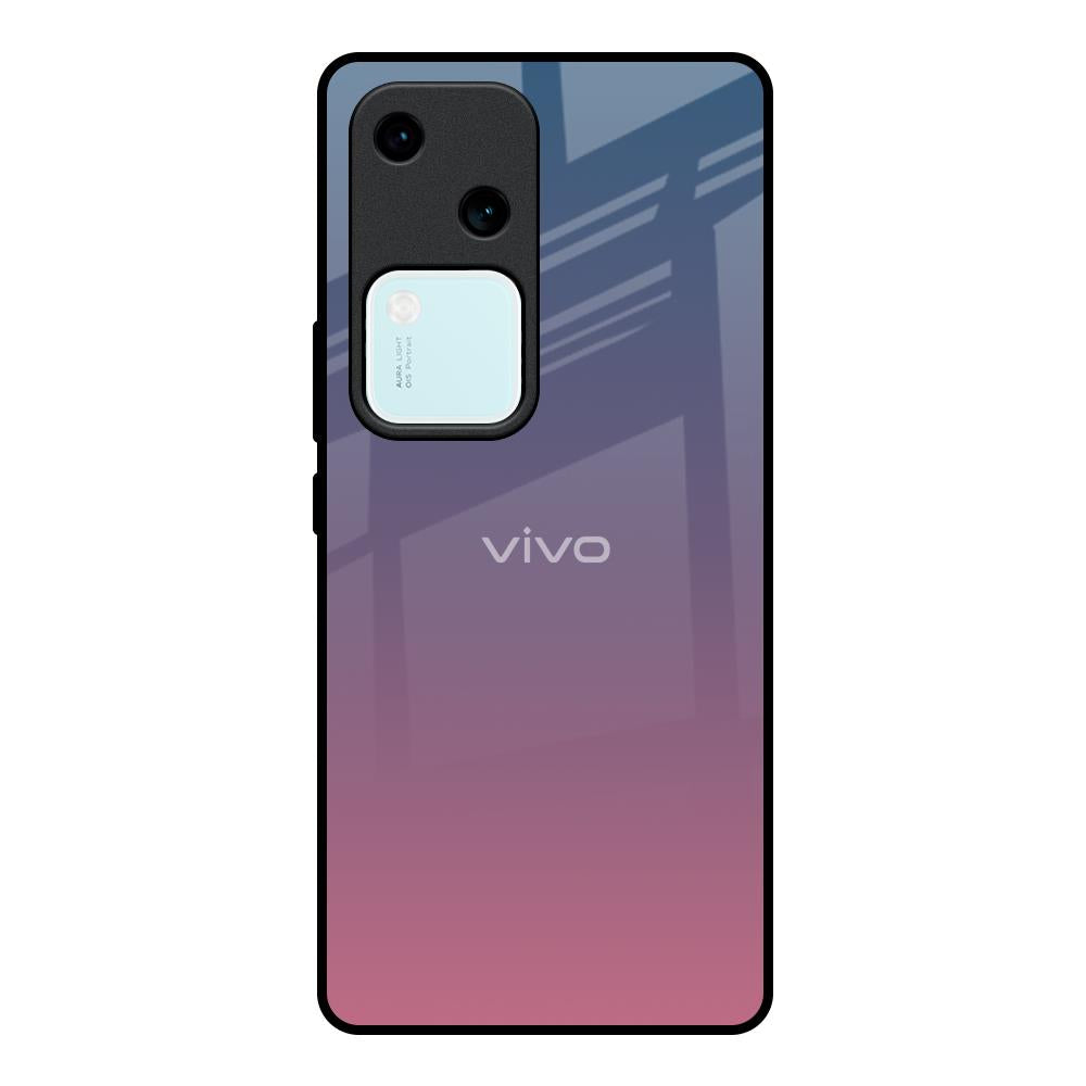Pastel Gradient Vivo V30 5G Glass Back Cover Online