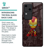Angry Baby Super Hero Glass Case for Vivo V30 5G