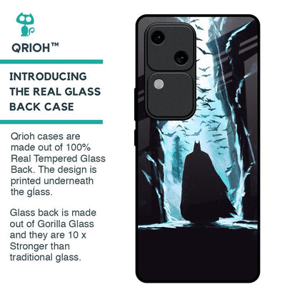 Dark Man In Cave Glass Case for Vivo V30 5G