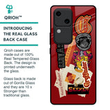 Gryffindor Glass Case for Vivo V30 5G