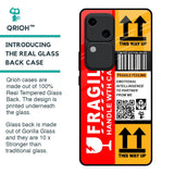 Handle With Care Glass Case for Vivo V30 5G