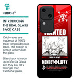 Luffy Wanted Glass Case for Vivo V30 5G