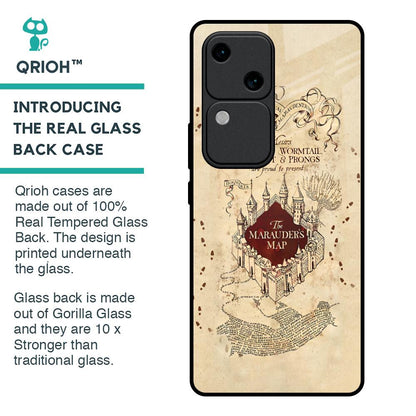 Magical Map Glass Case for Vivo V30 5G