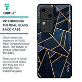 Abstract Tiles Glass Case for Vivo V30 5G