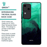 Scarlet Amber Glass Case for Vivo V30 5G