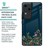 Small Garden Glass Case For Vivo V30 5G